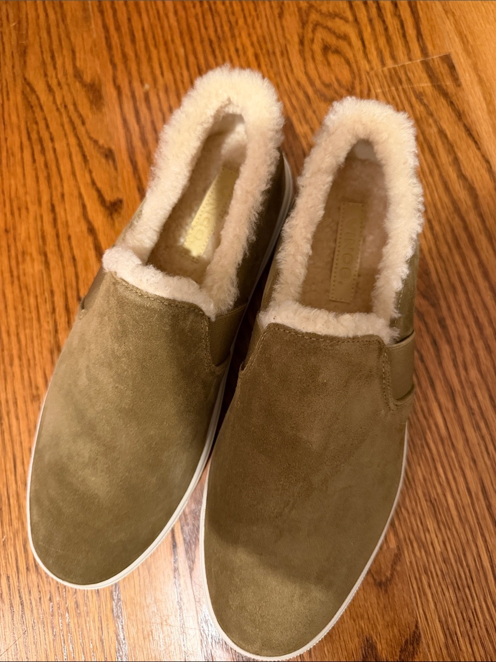 Blair Suede & Shearling Slip-On sneakers - Picture 2 of 3
